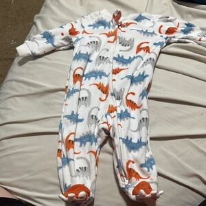 Dinosaur Adventure Kids Footie Pajamas